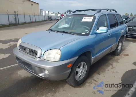 2004 Hyundai Santa Fe Gls/Lx z USA, uszkodzony, nr VIN KM8SC13E54U699844
